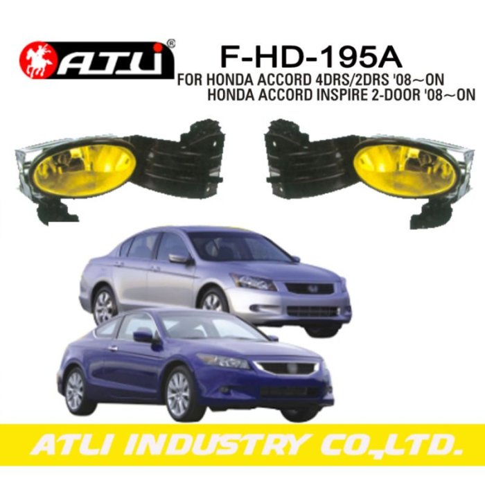 Replacement LED fog lamp for Honda Accord 4DRS 08-on