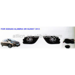 the newest fog lamp\light FOR NISSAN ALMERA OR SUNNY 2012
