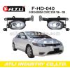 Replacement LED fog lamp for HONDA CIVIC 2DR 06-08
