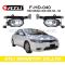 Replacement LED fog lamp for HONDA CIVIC 2DR 06-08
