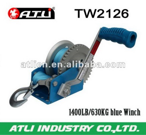 High quality hot-sale trailer winch TW2126,hand winch