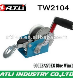 High quality hot-sale single drum winch TW2104,hand winch
