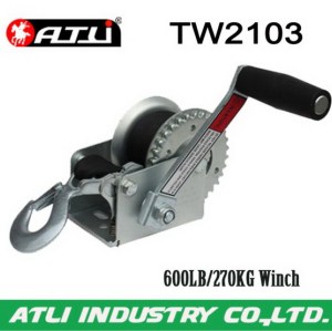 High quality hot-sale trailer winch TW2103,hand winch