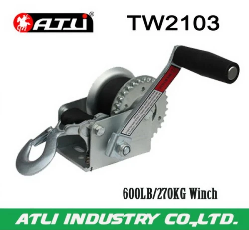 High quality hot-sale trailer winch TW2103,hand winch