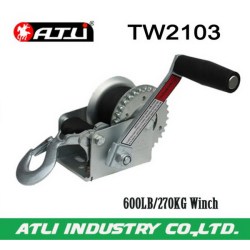 High quality hot-sale trailer winch TW2103,hand winch