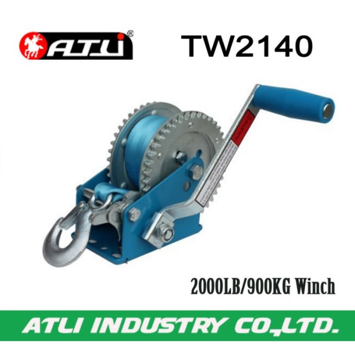 High quality hot-sale 2000LB/900KG Trailer Winch TW2140,hand winch