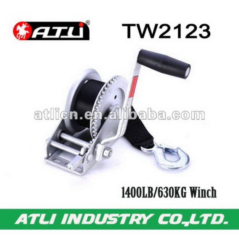High quality hot-sale trailer winch TW2123,hand winch