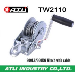 High quality new model small trailer winch TW2110,hand winch