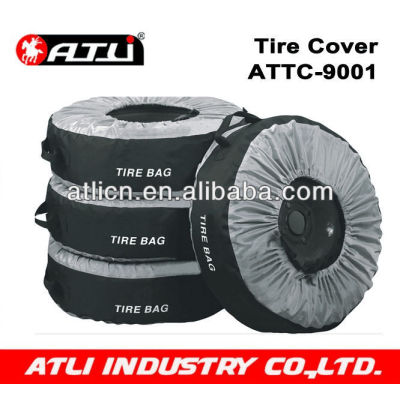 High quality stylish Spare Tire Cover For Car 4PCS/SET 600D Nylon ATTC-9001,snow sock