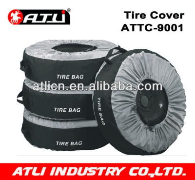 High quality stylish Spare Tire Cover For Car 4PCS/SET 600D Nylon ATTC-9001,snow sock