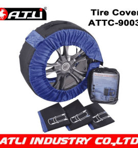 High quality stylish Spare Tire Cover For Car 4PCS/SET 600D Nylon ATTC-9003,snow sock