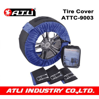 High quality stylish Spare Tire Cover For Car 4PCS/SET 600D Nylon ATTC-9003,snow sock
