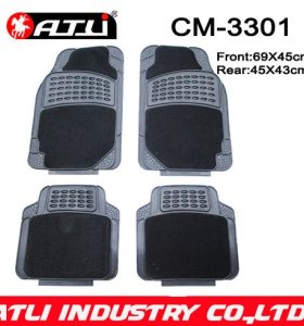 Universal Type Easy Wash Carpet rubber composite car mat CM-3301,