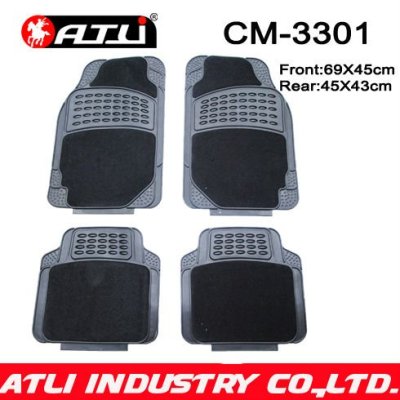 Universal Type Easy Wash Carpet rubber composite car mat CM-3301,