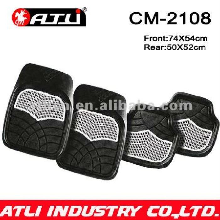 Universal Type Easy Wash rubber car mat CM-2108,personalized rubber car mats