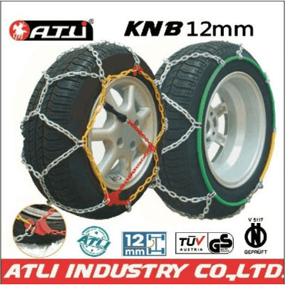 KN12mm / KNS9mm Anti Skid Snow Chains for car,TUV/GS V5117 certificate