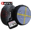 AtliChain KB textile snow chains car snow sock autosock for winter Ice road