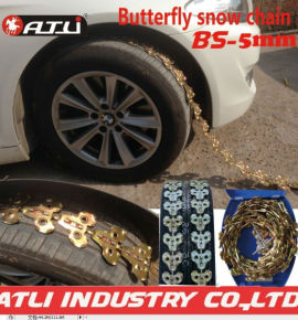 Butterfly design BS-5mm for passenger car SNOW CHAIN