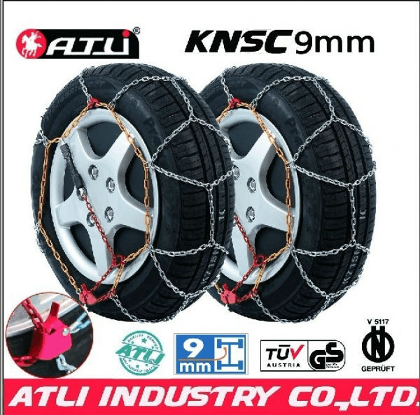 Snow chains for Passenger car, anti-skid chain,tire chain high quality best sale