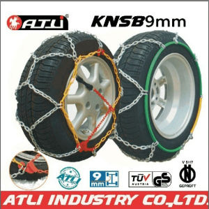 high quality best sale KNSB 9mm Snow chains for Passenger car,tire chain