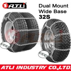 32'S Twist Link wide base snow chains, triple high way Snow Chain