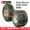 D31 Square Link Wide Base/Dual Mount low price practical car anti skid chains