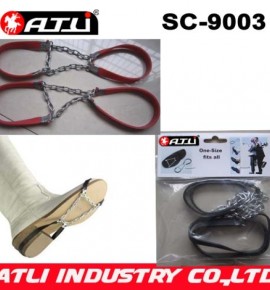 good quality low price SC-9003 anti-skip shoe chain rubber shoes chains