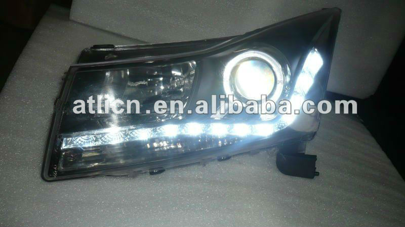 Modified CAR AUTO LED headlight angle eyes for Chevrolet Cruze 2011-2013