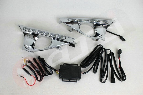 Multifunctional popular for toyota led day running lights drl