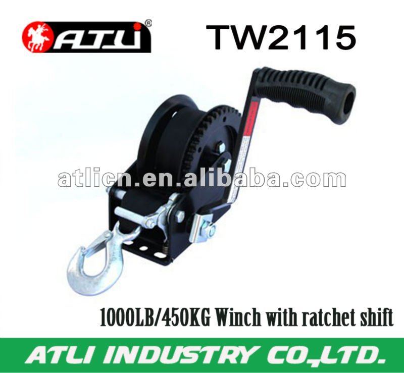 1000LB/450KG Winch with ratchet shift