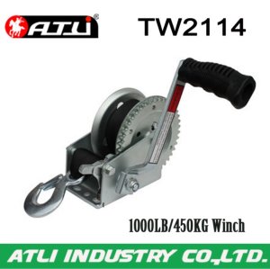 High quality hot-sale 1000LB/450KG TrailerWinch TW2114,hand winch