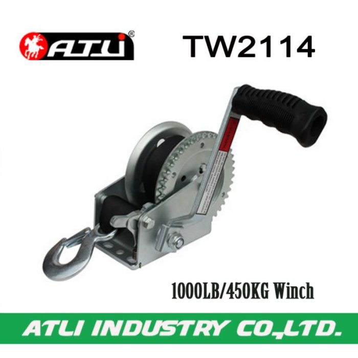 High quality hot-sale 1000LB/450KG TrailerWinch TW2114,hand winch