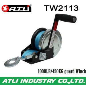 High quality hot-sale 1000LB/450KG guard Winch TW2113,hand winch