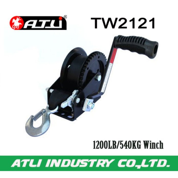 High quality hot-sale 1200LB/540KG Trailer Winch TW2121,hand winch
