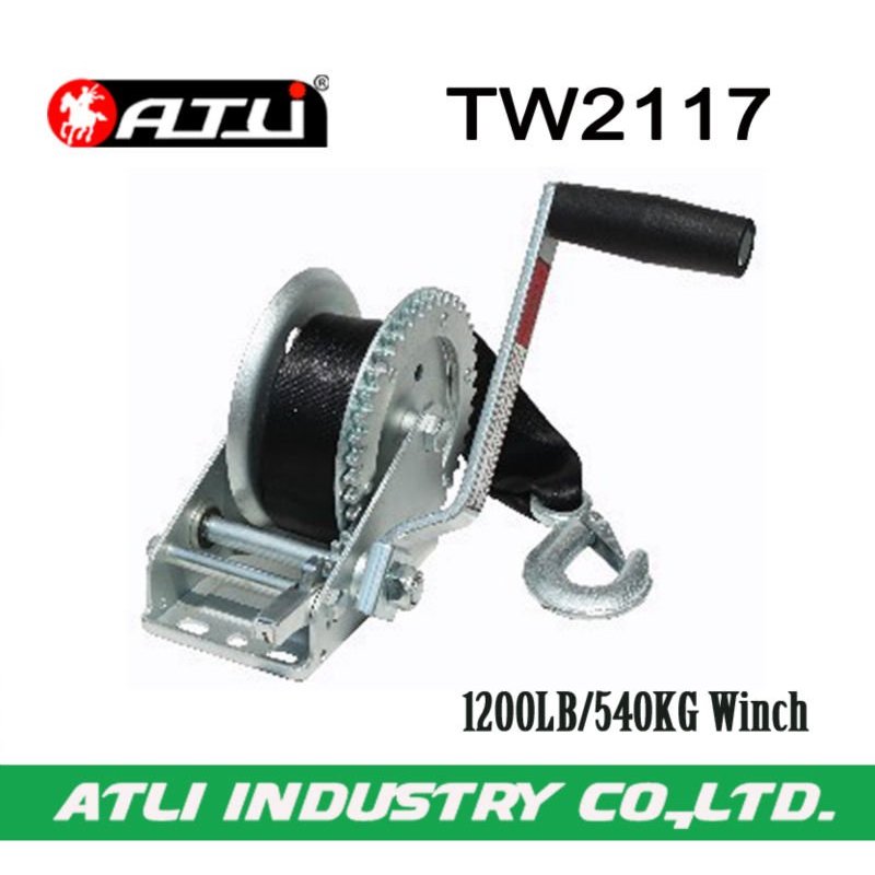 High quality hot-sale 1200LB/540KG Trailer Winch TW2117,hand winch