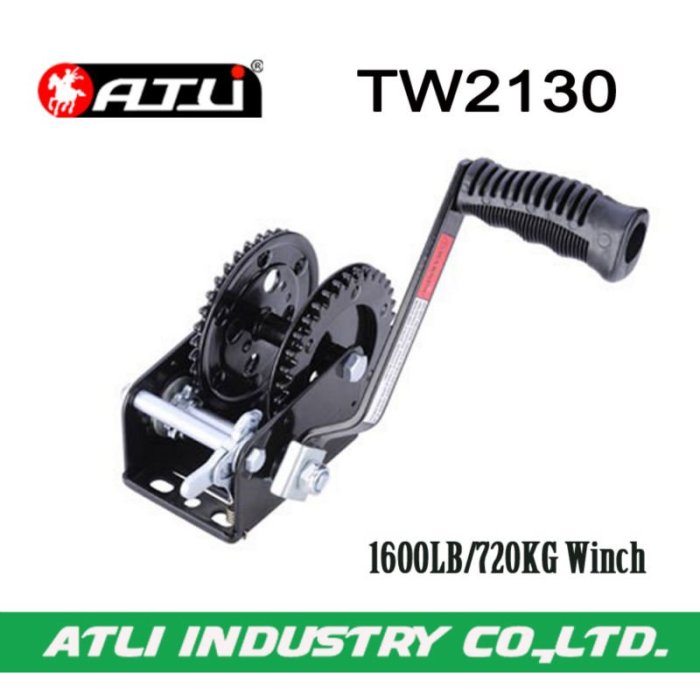 High quality hot-sale 1600LB/720KG Trailer Winch TW2130,hand winch