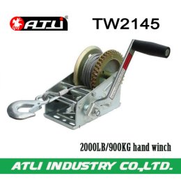 High quality hot-sale 2000LB/900KG hand winch TW2145,trailer winch