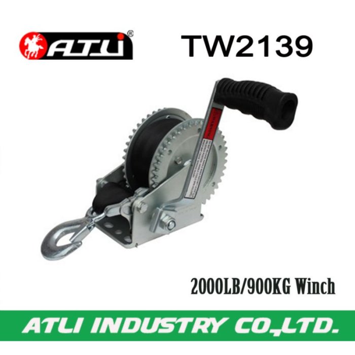High quality hot-sale 2000LB/900KG trailer Winch TW2139,hand winch