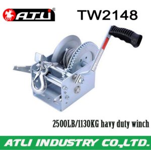 High quality hot-sale 2500LB/1130KG trailer winch TW2148,hand winch small
