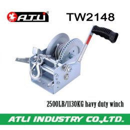 High quality hot-sale 2500LB/1130KG trailer winch TW2148,hand winch small