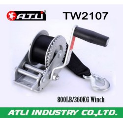High quality hot-sale trailer winch TW2107,hand winch small