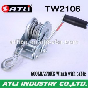 Multifunctional low price manual brake winch