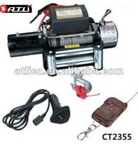 High quality new model tractor winch CT2355,12v electric winch