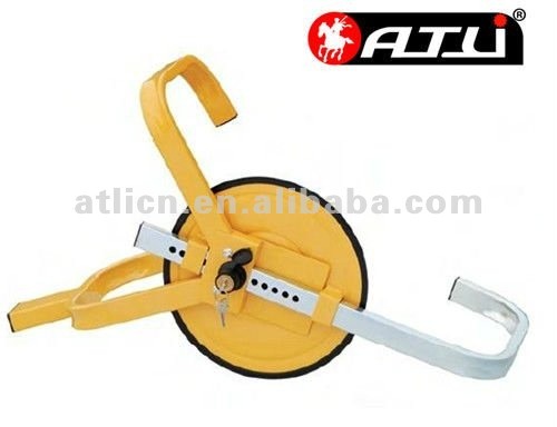 tire lock/mild steel tyre lock for car and motorcycle