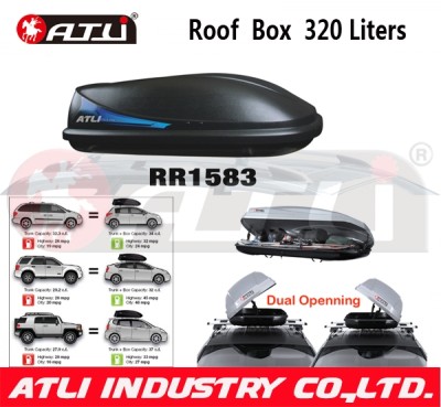 Hot selling Medium Size RR1583 Aluminium Roof Box,luggage box