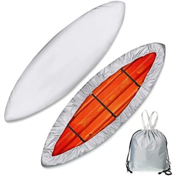 Factory Direct Sale OEM Smooth Surface Boat Cover UV Protection Durable Outdoor Storage Kayak Cover