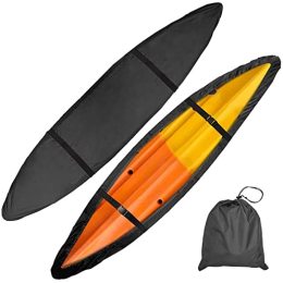 Boat Fishing Helper Cover Waterproof Polyester Cover UV Resistant Easy To Clean Storage Kayak Cover