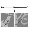 Bike Repair Stand with Quick Release, Bike Workstand, Adjustable and Portable for Mountain Bikes