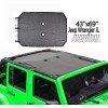 atliprime Sunshade Mesh Shade Top Cover Provides Roof UV Sun Protection for Wran-gler-JL