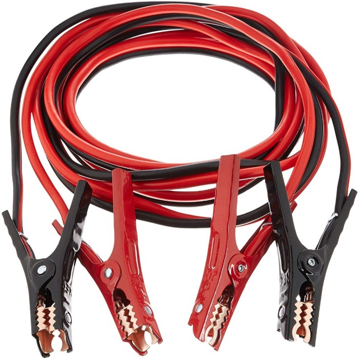 Atli Professional Car Battery Booster Cables | Heavy Duty Clamps Jumper with Zippered Carry Case